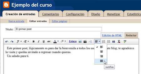 manual gratis online de Google Blogs. Aprender Blogger paso a paso